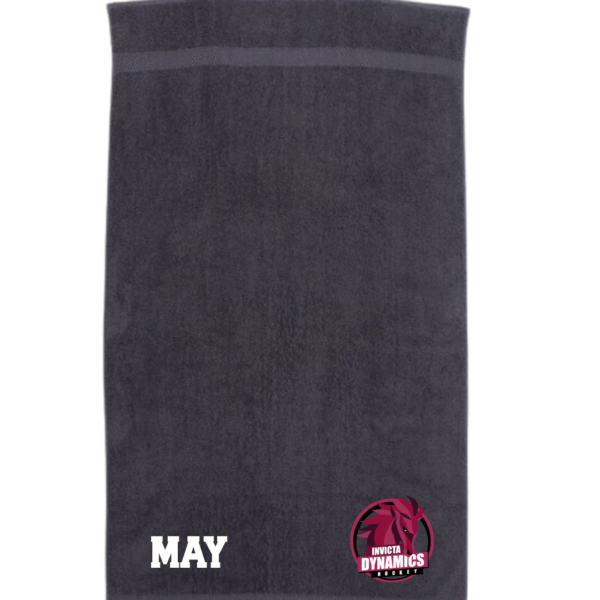 Embroidered Custom Bath Towel - Invicta Dynamics Ice hockey Club