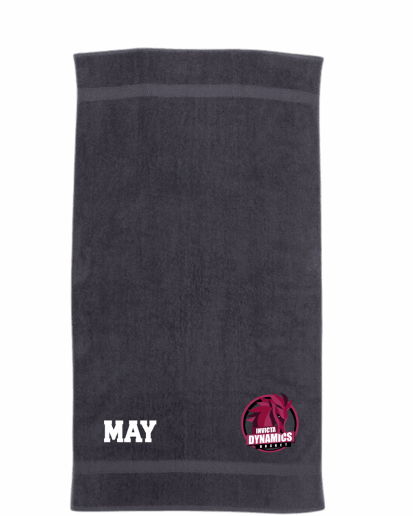 Embroidered Custom Bath Towel - Invicta Dynamics Ice hockey Club
