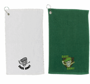 Custom Logo Skate Towel - Dads Army Ice hockey Team