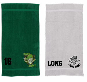 Embroidered Custom Bath Towel - Dads Army Ice Hockey Team