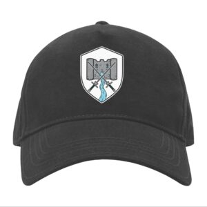 Embroidered Wealden Sword and Steel Cap
