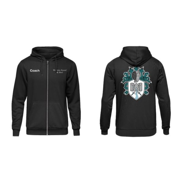 Full Zip Hoodie - Wealden Sword And Steel