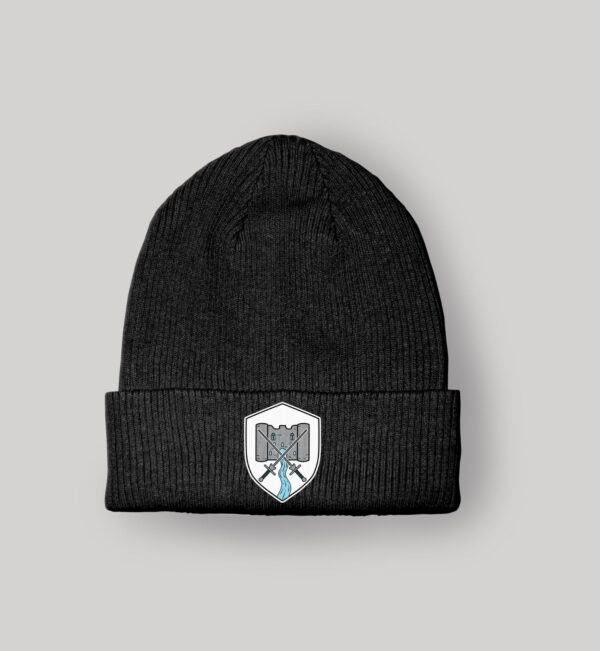 Embroidered Beanie - Wealden Sword and Steel