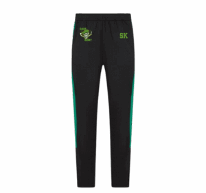 Custom Embroidered Tracksuit Bottoms Black/Green – Dads Army Ice Hockey Club