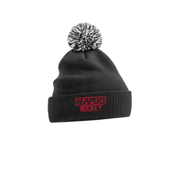 Embroidered Bobble Hat - Reapers Ice Hockey Club