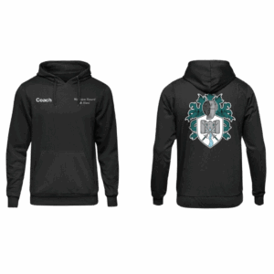 Personalised Black Hoodie - Wealden Sword and Steel