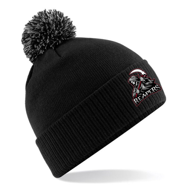 Embroidered Beanie Black - Reapers Ice hockey Club