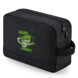 Dads Army Black Wash Bag