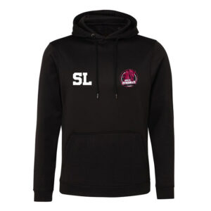 Embroidered Invicta Dynamics Black Hoodie