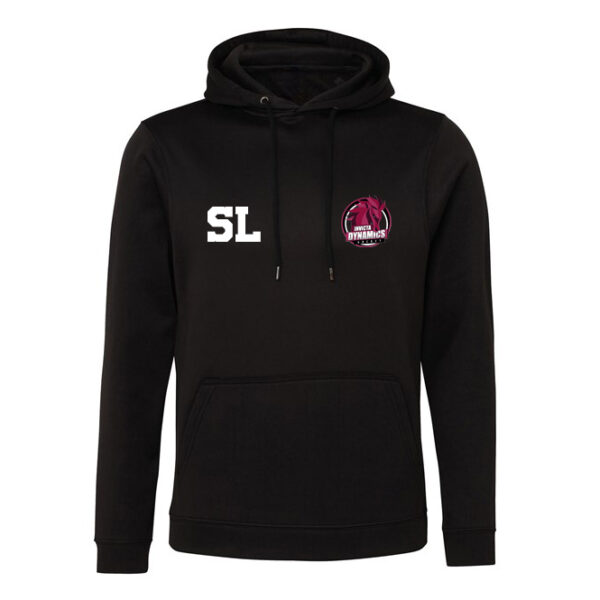 Embroidered Invicta Dynamics Black Hoodie