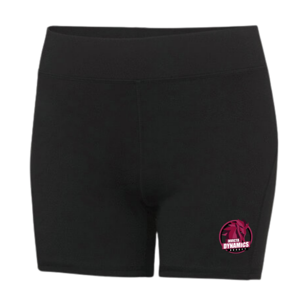 Training shorts Black – Invicta Dynamics Ice Hockey Club