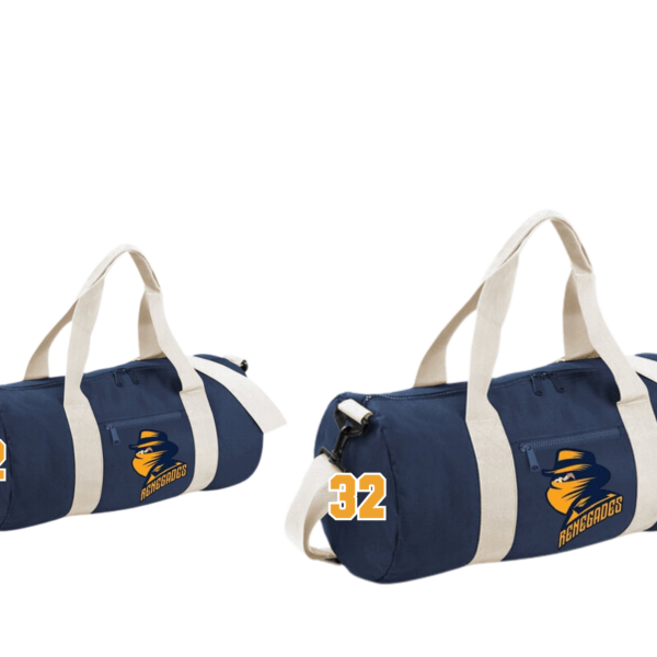 Custom Barrel Bag Navy - Romford Renegades Ice Hockey Club