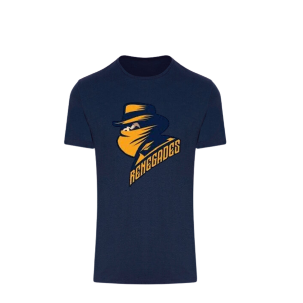Printed Navy Logo T-Shirt – Romford Renegades Ice Hockey Club