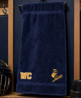 Embroidered Custom Bath Towel - Romford Renegades Ice hockey Club