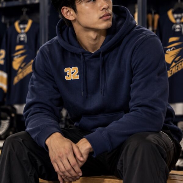 Navy Renegades Hoodie - Romford Renegades Ice Hockey Club