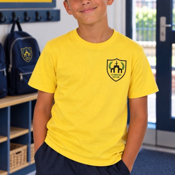 Barnsole Primary School Yellow PE T Shirt | School Uniform
