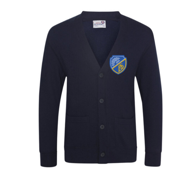 Barnsole Primary School Navy Cardigan With Embroidered Logo | School Uniform