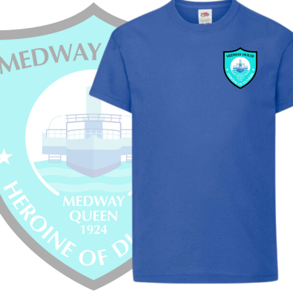 Barnsole Primary School Blue Medway House PE T Shirt | School Uniform