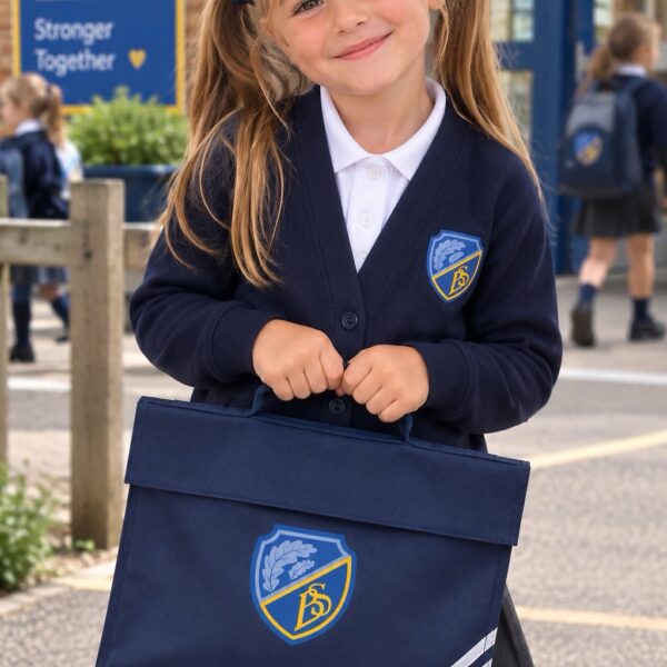 Barnsole Primary School Navy Book Bag