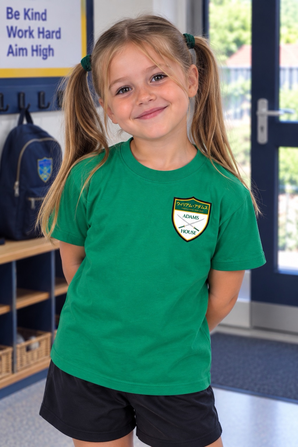 Barnsole Primary School Green PE T Shirt | School Uniform 1 Barnsole Primary School Green PE T Shirt | School Uniform
