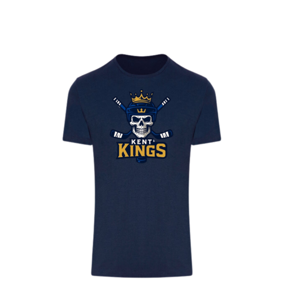 Printed Navy Logo T-Shirt – Kent Kings Ice Hockey Club