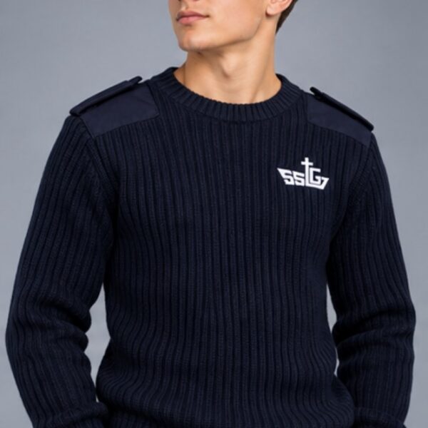 Embroidered SSTG Crew Neck Jumper