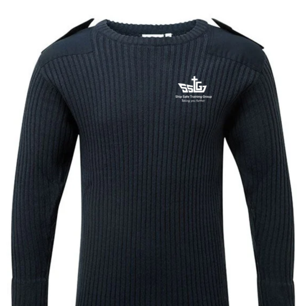 Embroidered SSTG Crew Neck Jumper