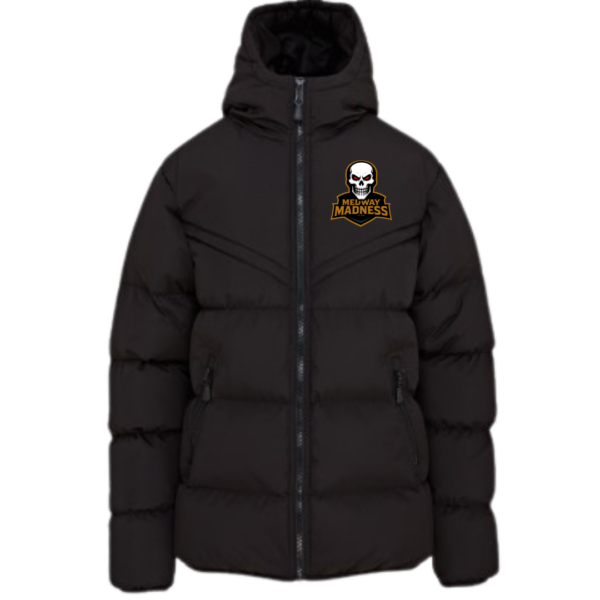 Printed Puffer Jacket- Medway Madness Ice Hockey Club