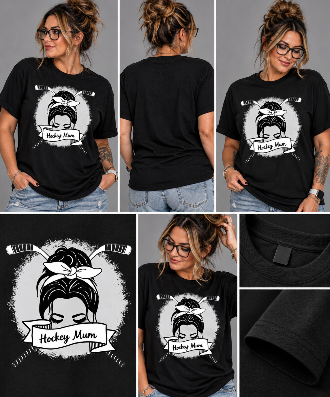 Printed Hockey Slogan "Hockey Mum" 2 Printed Hockey Slogan "Hockey Mum" - Image 2