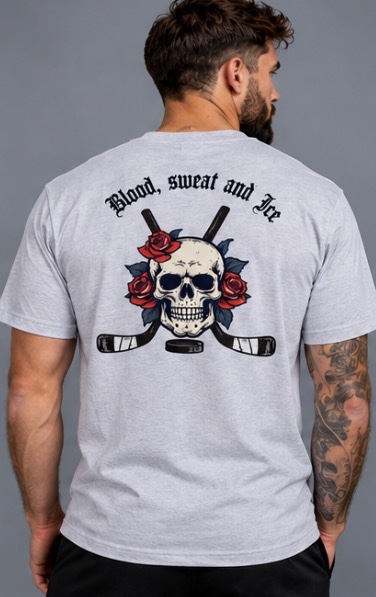 Blood, Sweat and Ice - Printed T Shirt 4 Blood, Sweat and Ice - Printed T Shirt - Image 4