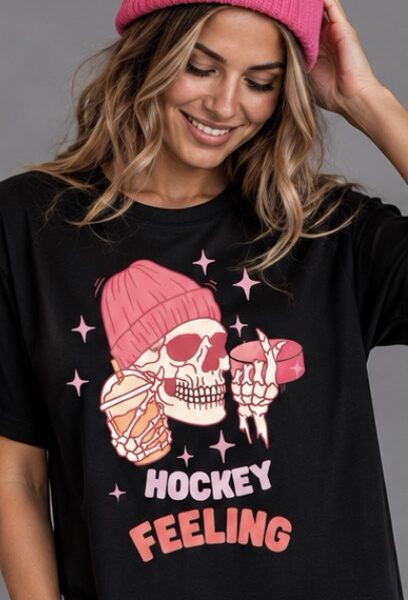 Printed Hockey Slogan "Hockey Feeling"