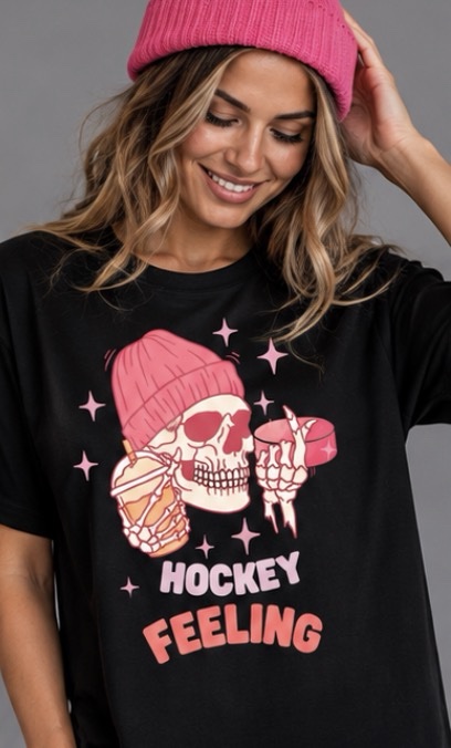 Printed Hockey Slogan "Hockey Feeling" 1 Printed Hockey Slogan "Hockey Feeling"