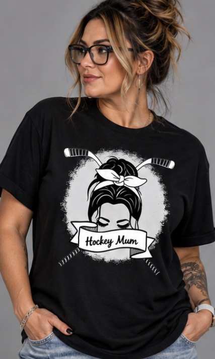 Printed Hockey Slogan "Hockey Mum" 1 Printed Hockey Slogan "Hockey Mum"