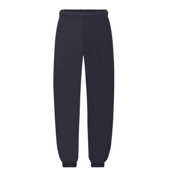 Navy Elasticated Cuffed Joggers