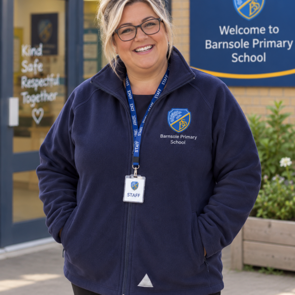 STAFF Barnsole Primary School  -  Navy fleece Embroidered