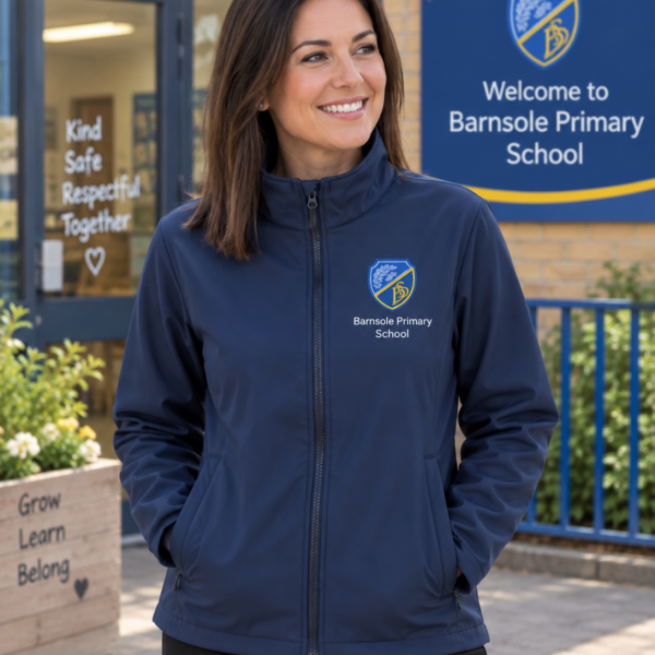 STAFF Barnsole Primary School  -  Navy Softshell Jacket
